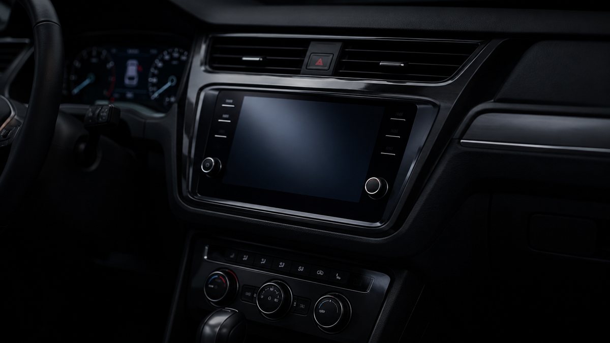 Menú de servicio del infotainment